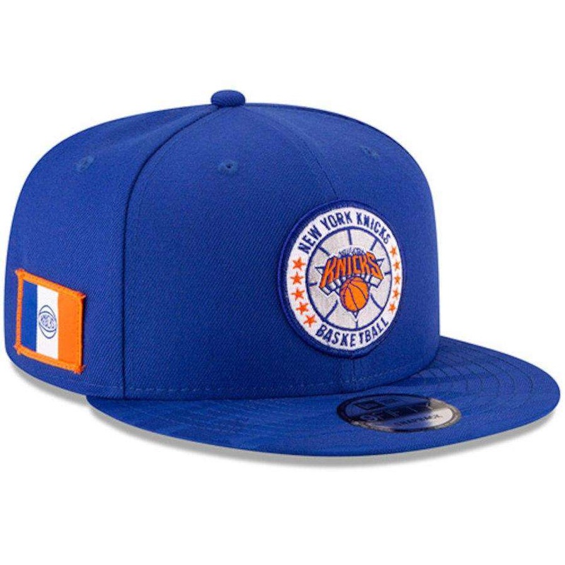 New York Knicks New Era NBA 2018 Tip-Off 9FIFTY Snapback Hat – Blue