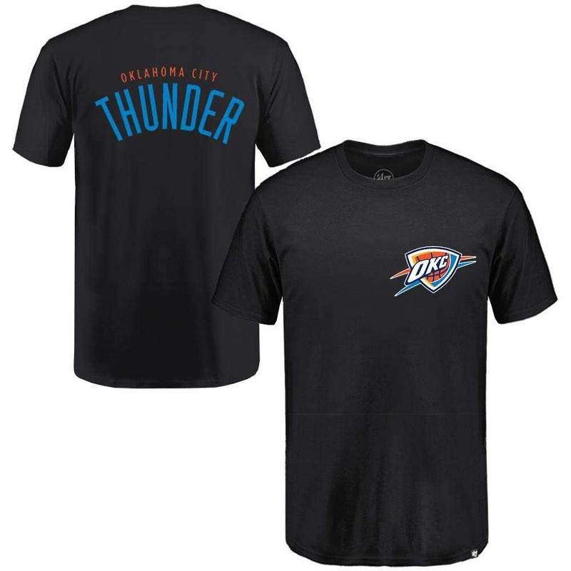 Oklahoma City Thunder ’47 NBA Backer T-Shirt – Black