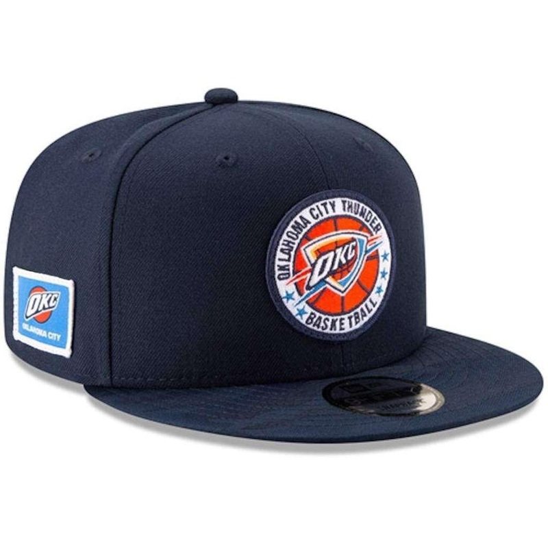 Oklahoma City Thunder New Era NBA 2018 Tip-Off 9FIFTY Snapback Hat – Navy