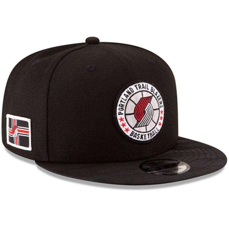 Portland Trail Blazers New Era NBA 2018 Tip-Off 9FIFTY Snapback Hat – Black