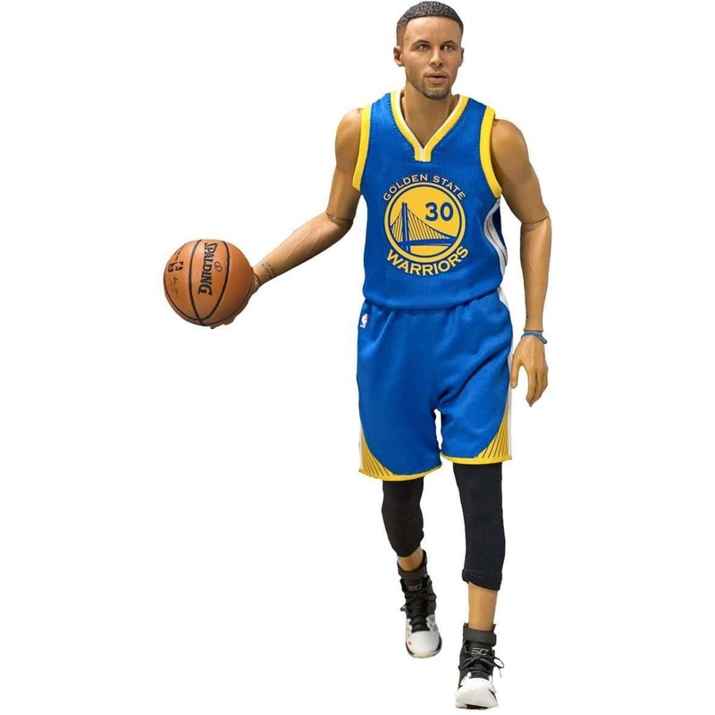 Steph Curry Golden State Warriors Enterbay NBA 1:6 Scale 12″ Figure