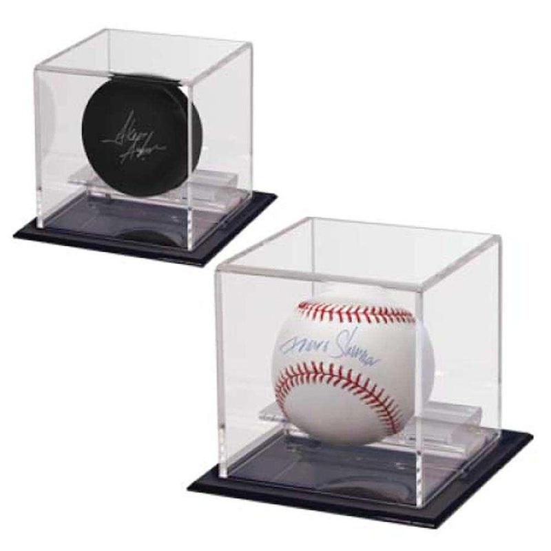Ultra Pro Baseball & Puck Z-Design Display Clear Storage Box