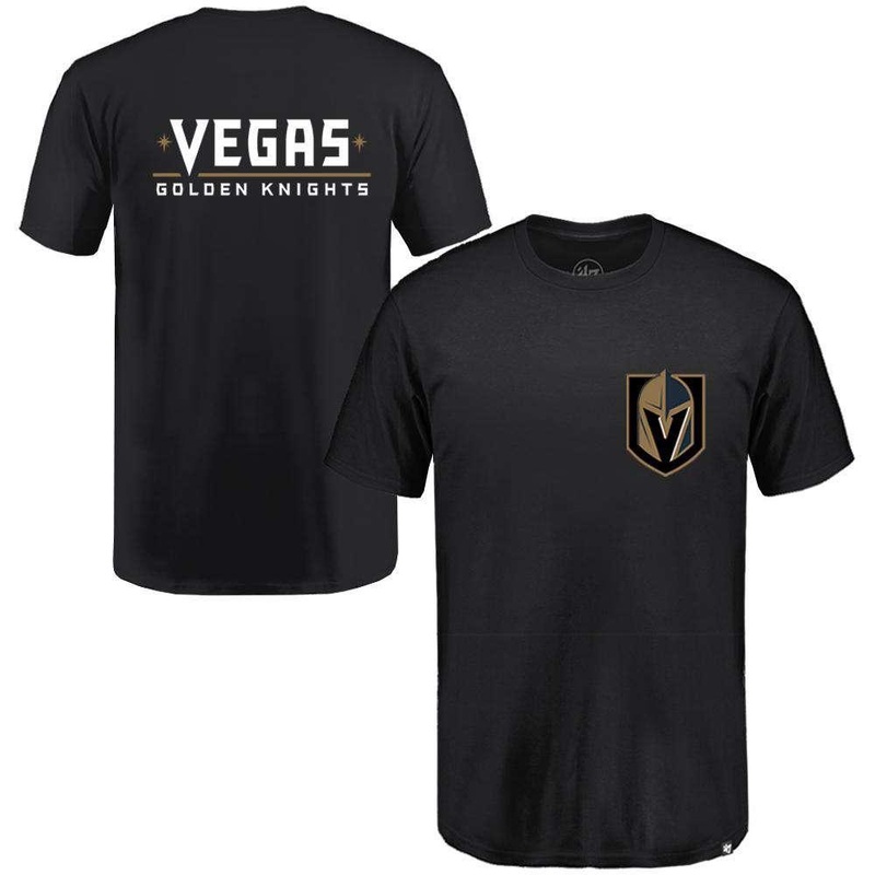 Vegas Golden Knights ’47 NHL Backer T-Shirt – Black