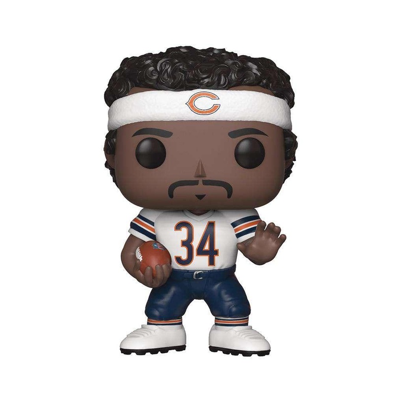 Walter Payton Chicago Bears NFL Funko Legends Pop Vinyl 3.75″ Figure – White