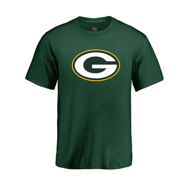 Youths Green Bay Packers NFL Team Primary Logo T-Shirt – Green