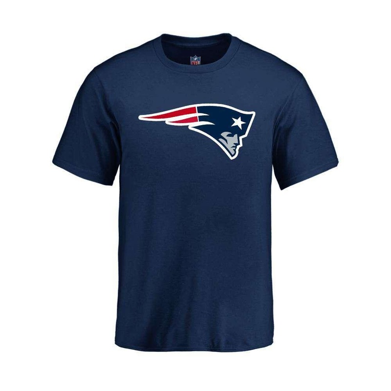 Youths New England Patriots NFL Team Primary Logo T-Shirt – Navy