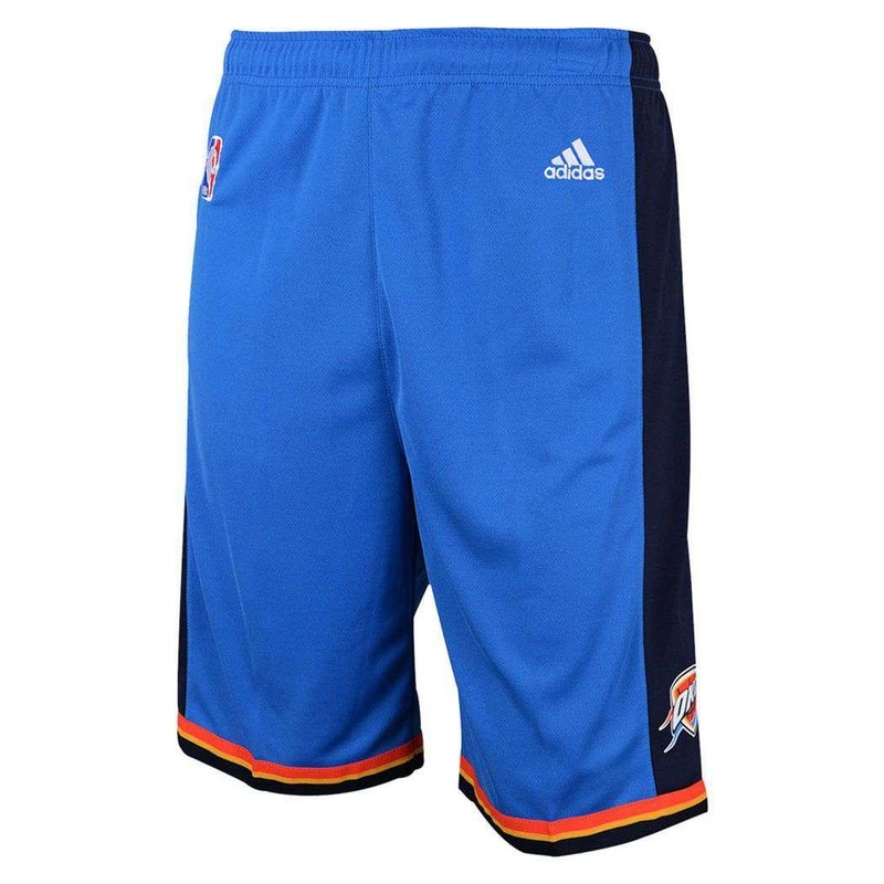 Youths Oklahoma City Thunder NBA Replica Shorts – Blue