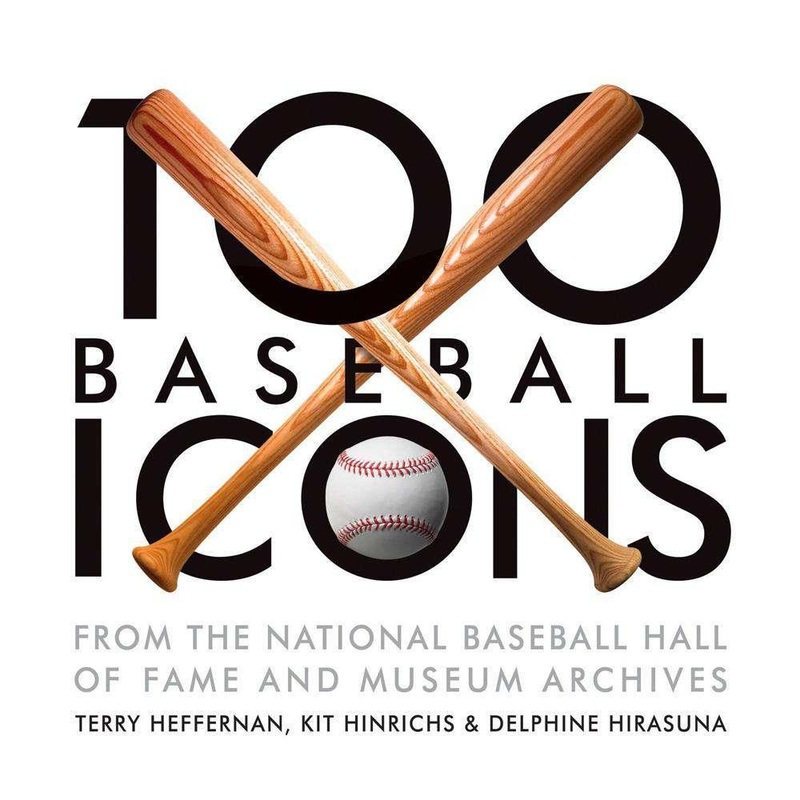 100 Baseball Icons MLB Hardcover Book