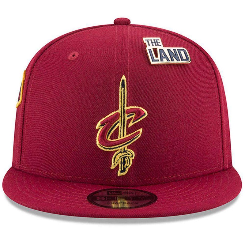 Cleveland Cavaliers New Era NBA 2018 NBA Draft 9FIFTY Snapback Hat – Wine