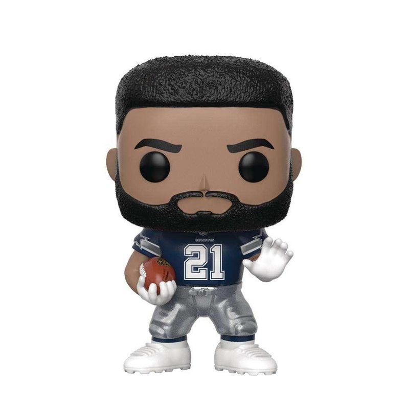 Ezekiel Elliott Dallas Cowboys NFL Funko Pop Vinyl 3.75″ 68 Figure – Navy