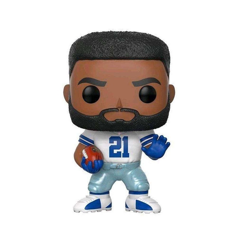 Ezekiel Elliott Dallas Cowboys NFL Funko Pop Vinyl 3.75″ Figure – White