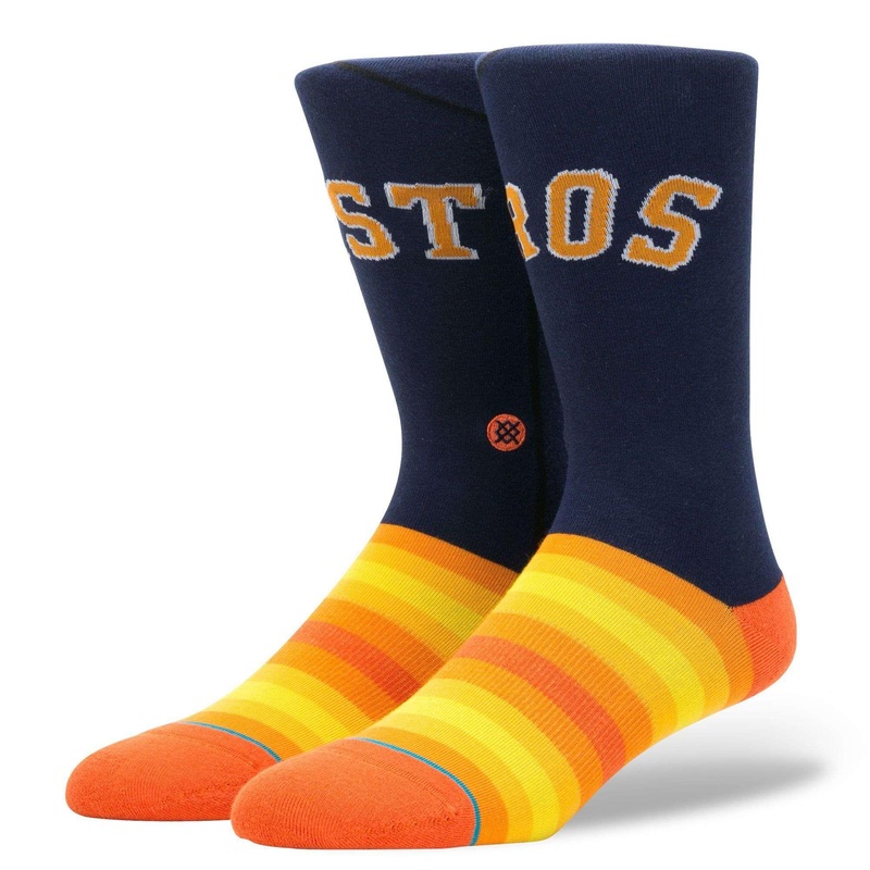 Houston Astros Stance MLB Jersey Crew Socks – Navy