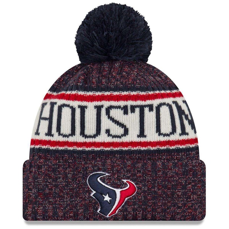 Houston Texans New Era NFL 2018 NFL Sideline Knit Beanie – Navy