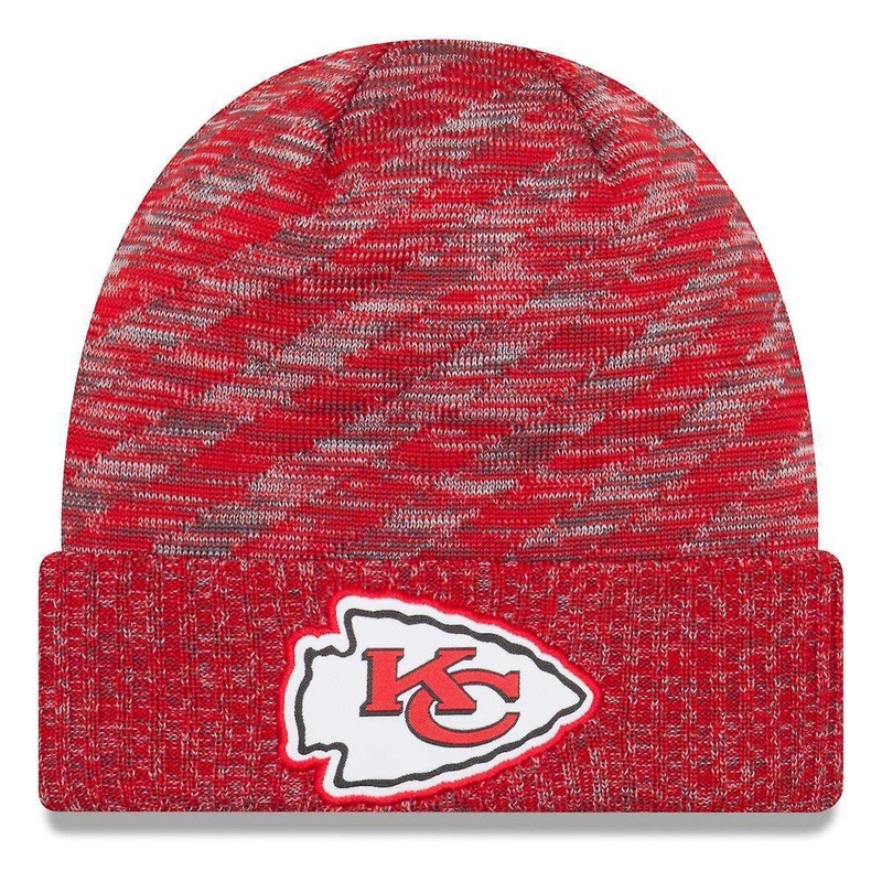 Kansas City Chiefs New Era NFL 2018 NFL Sideline TD Knit Beanie – Red