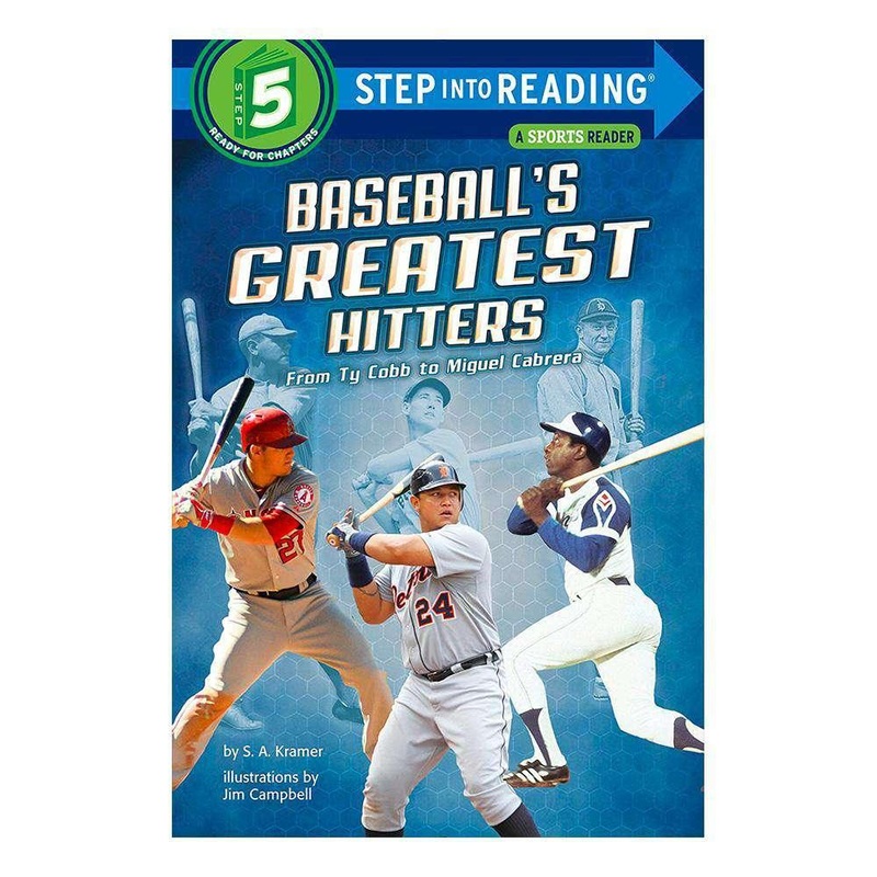 Kids Baseball’s Greatest Hitters MLB Step into Reading Paperback Book