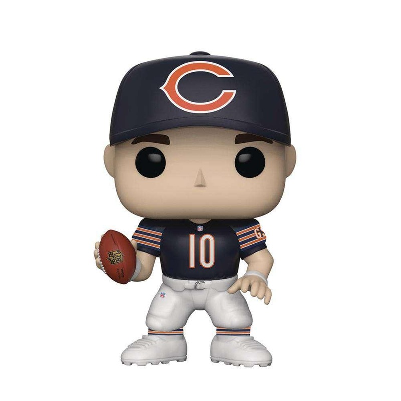Mitch Trubisky Chicago Bears NFL Funko Pop Vinyl 3.75″ Figure – Navy