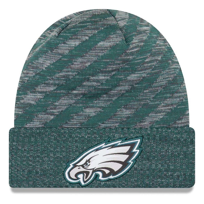 Philadelphia Eagles New Era NFL 2018 NFL Sideline TD Knit Beanie – Green