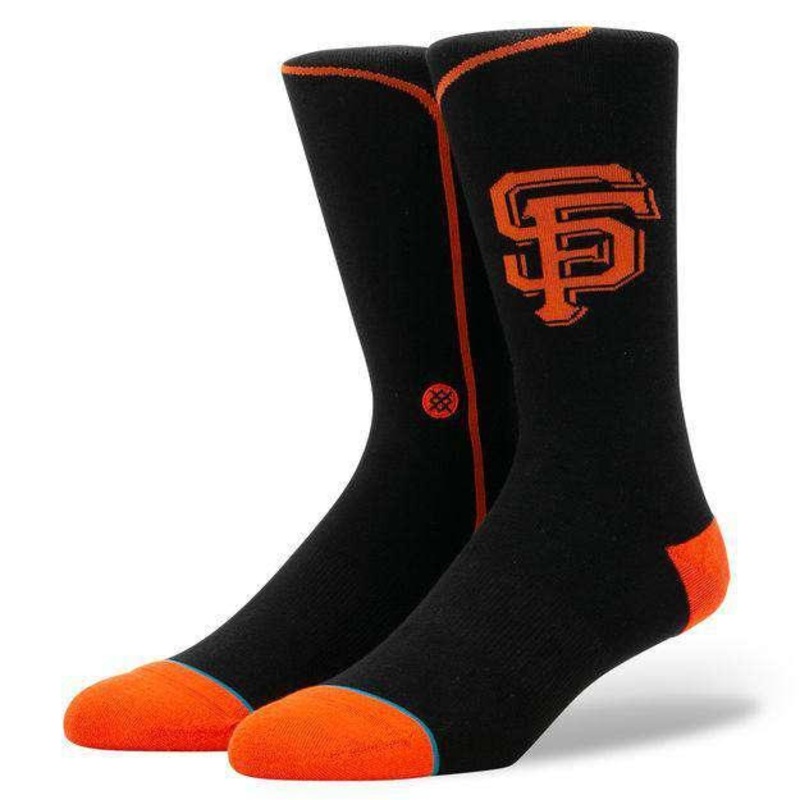 San Francisco Giants Stance MLB Jersey Crew Socks – Black