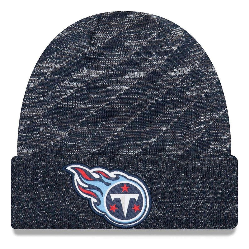 Tennessee Titans New Era NFL 2018 NFL Sideline TD Knit Beanie – Navy