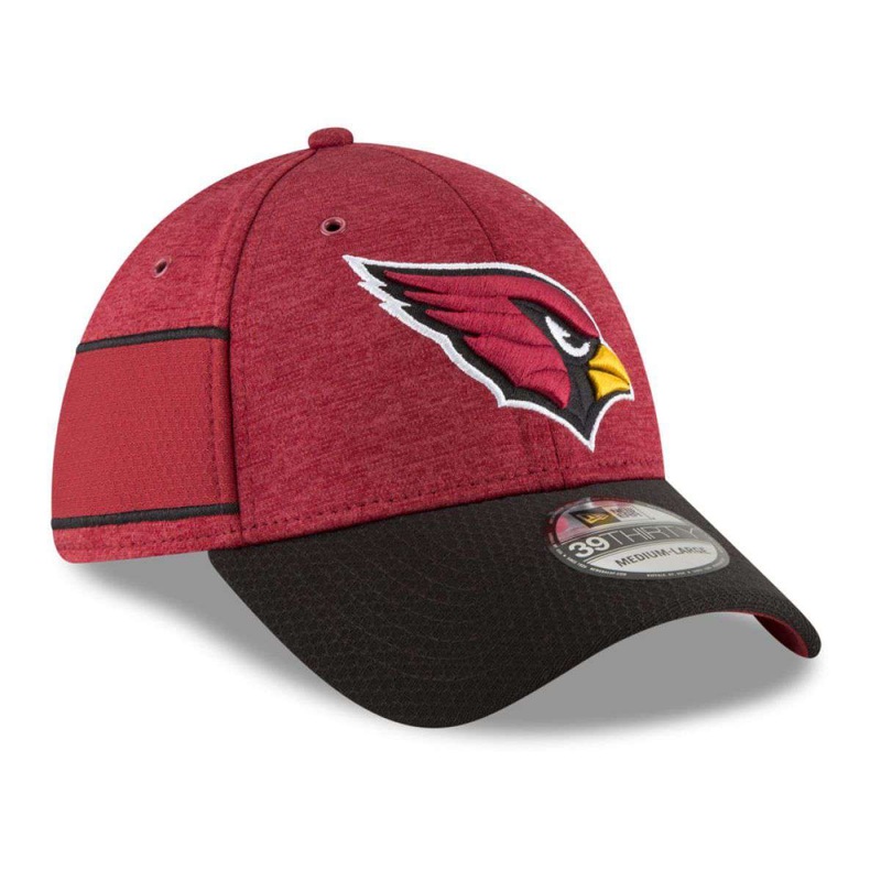 Arizona Cardinals New Era NFL 2018 Sideline 39THIRTY Stretch-Fit Curved Hat – Cardinal