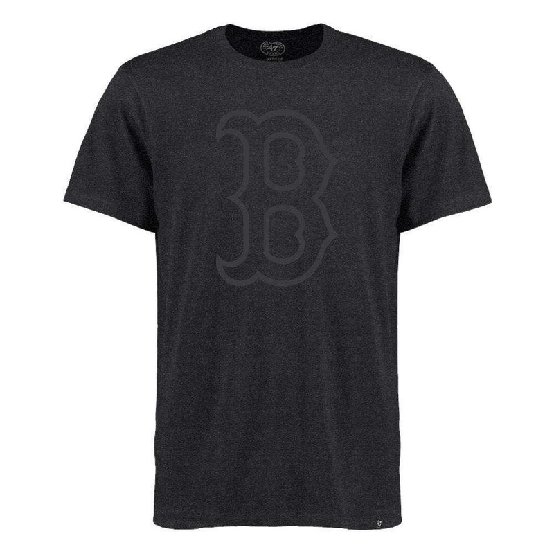 Boston Red Sox ’47 MLB Black Imprint T-Shirt – Charcoal Marle