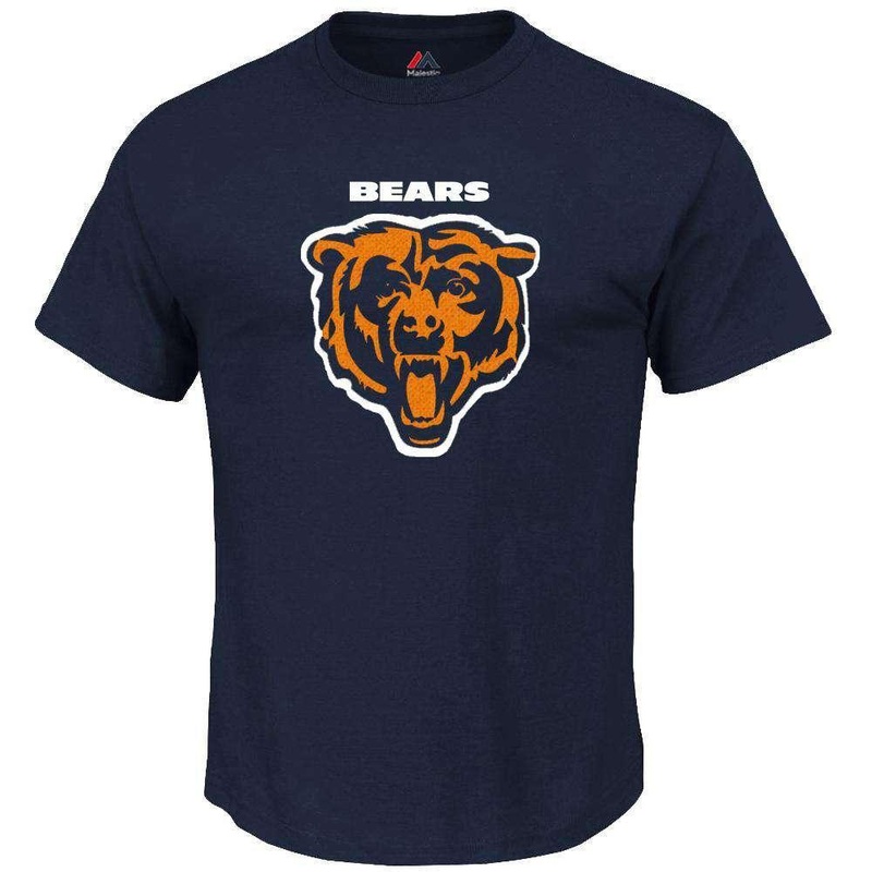 Chicago Bears Majestic NFL Critical Victory T-Shirt – Navy