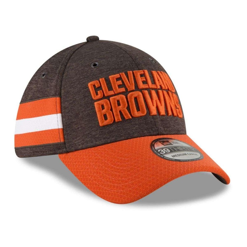 Cleveland Browns New Era NFL 2018 Sideline 39THIRTY Stretch-Fit Curved Hat – Brown