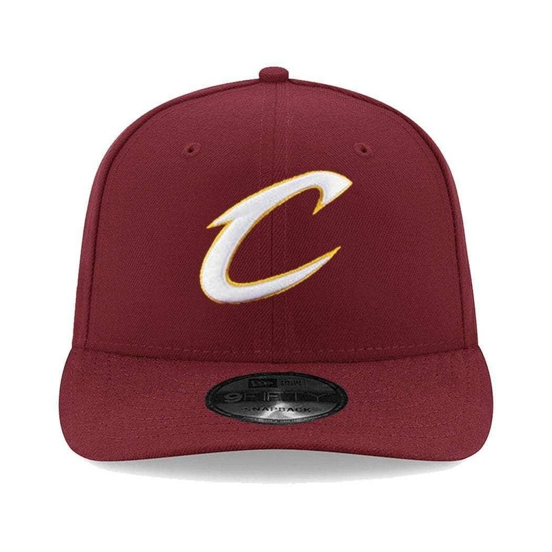 Cleveland Cavaliers New Era NBA Team Pre-Curved 9FIFTY Snapback Hat – Cardinal