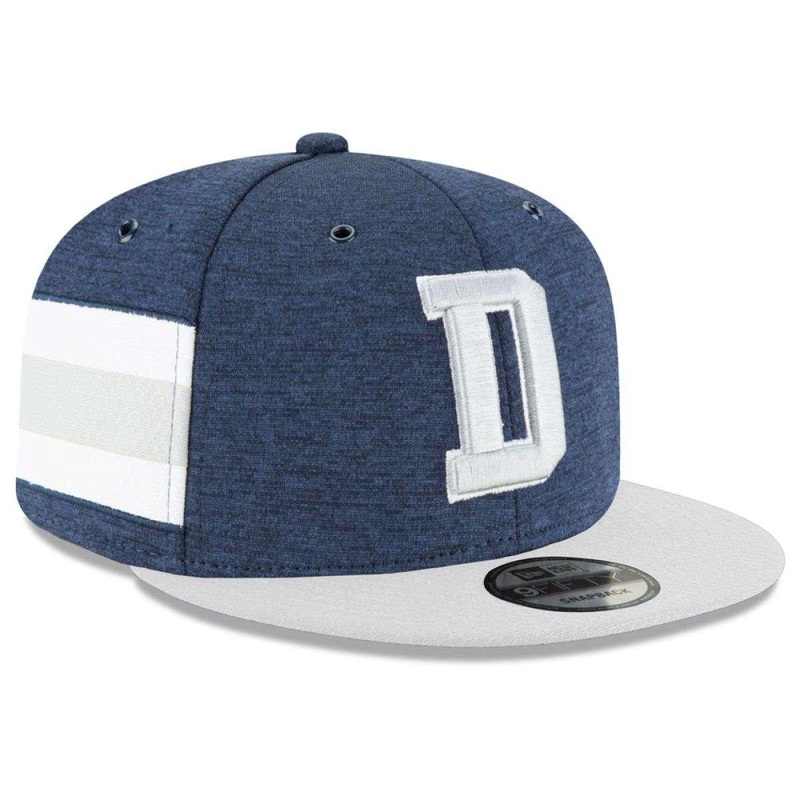 Dallas Cowboys New Era NFL 2018 Sideline 9FIFTY Snapback Hat – Navy