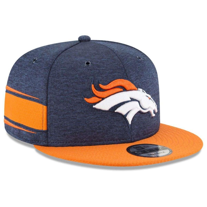Denver Broncos New Era NFL 2018 Sideline 9FIFTY Snapback Hat – Navy