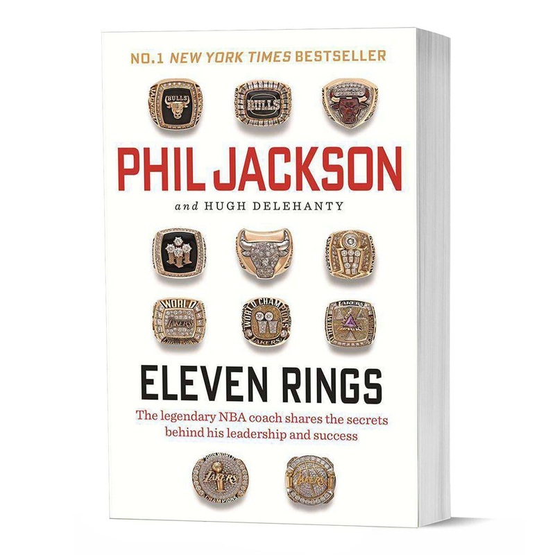 Eleven Rings by Phil Jackson NBA Paperback Book