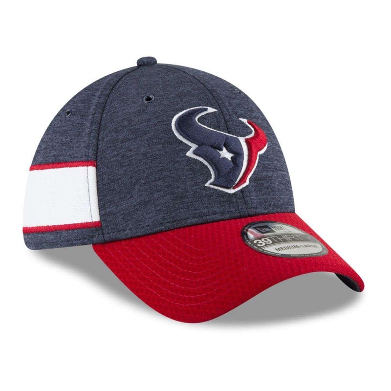Houston Texans New Era NFL 2018 Sideline 39THIRTY Stretch-Fit Curved Hat – Navy