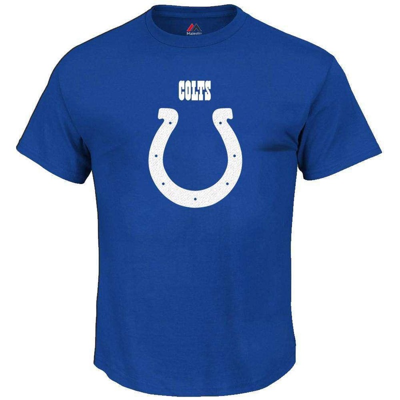 Indianapolis Colts Majestic NFL Critical Victory T-Shirt – Blue