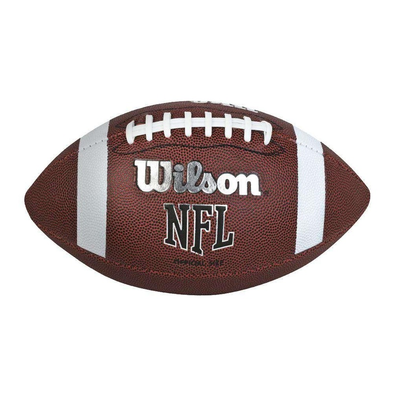 Kids Wilson NFL Pee Wee NFL Stripe Football Ball