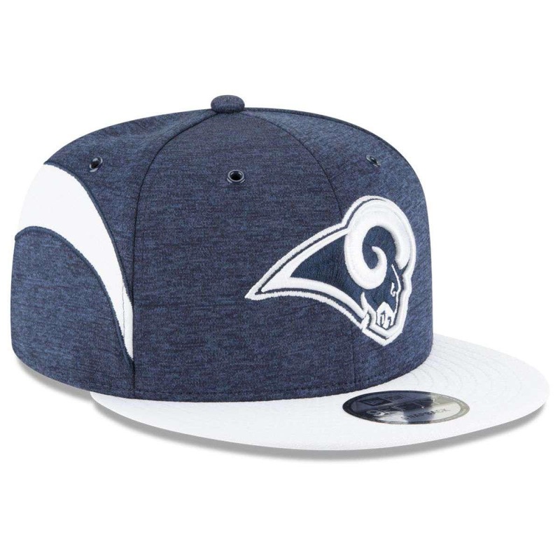 Los Angeles Rams New Era NFL 2018 Sideline 9FIFTY Snapback Hat – Navy