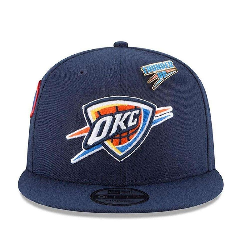 Oklahoma City Thunder New Era NBA 2018 NBA Draft 9FIFTY Snapback Hat – Navy