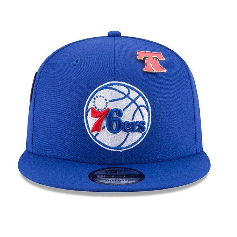 Philadelphia 76ers New Era NBA 2018 NBA Draft 9FIFTY Snapback Hat – Blue