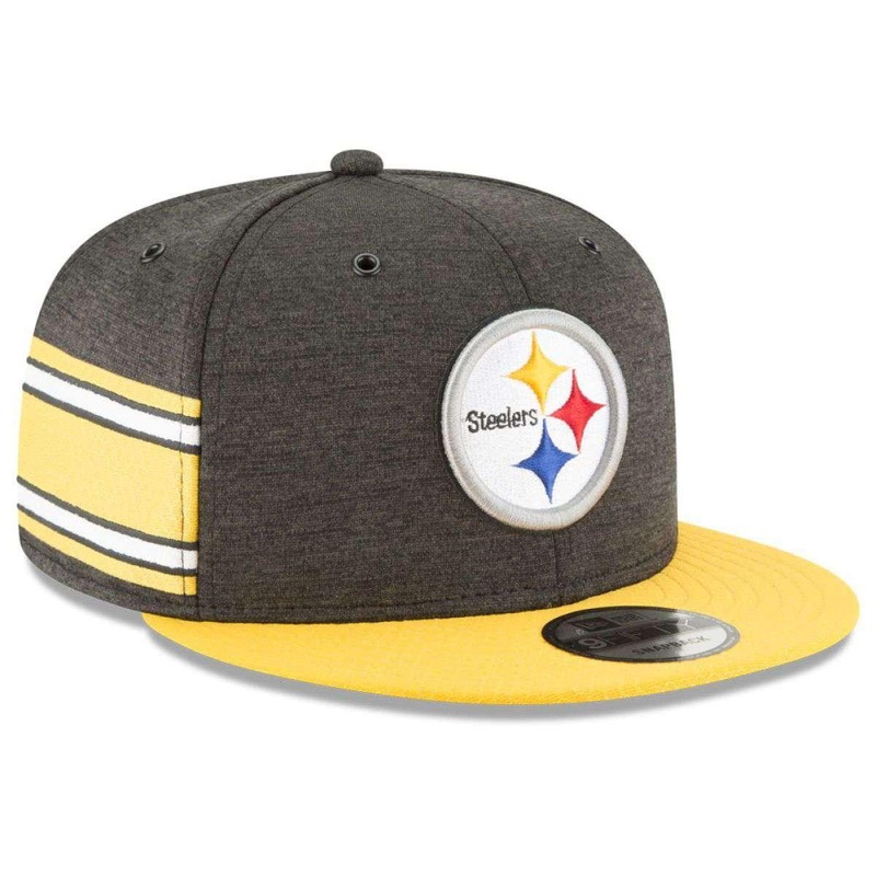 Pittsburgh Steelers New Era NFL 2018 Sideline 9FIFTY Snapback Hat – Black