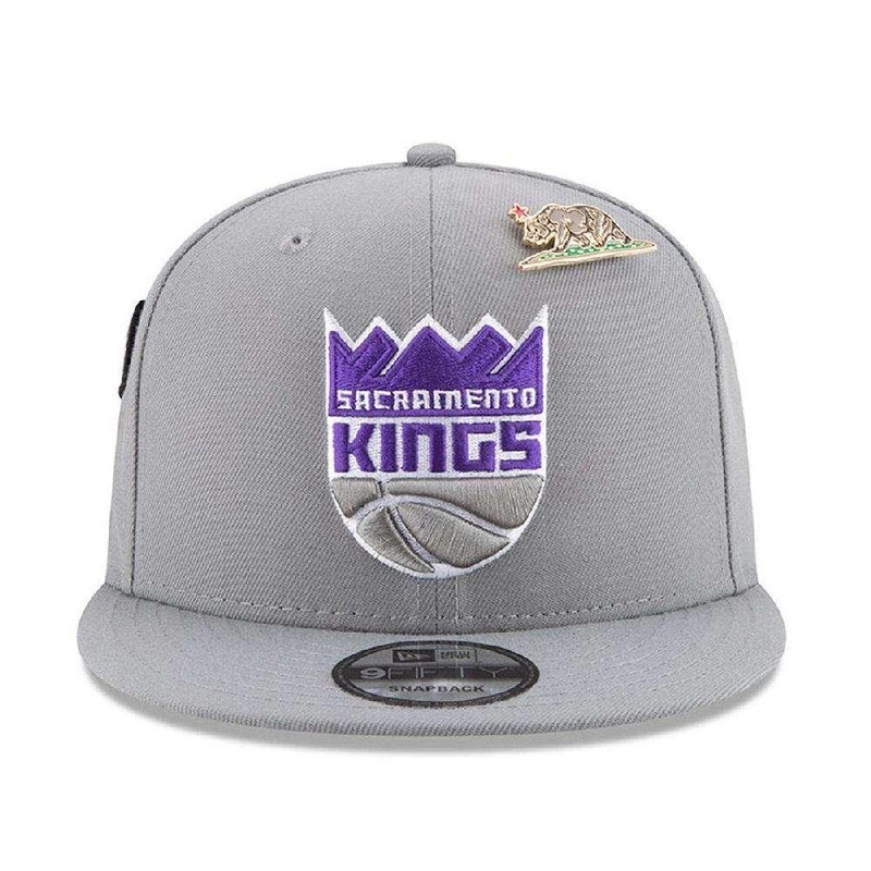 Sacramento Kings New Era NBA 2018 NBA Draft 9FIFTY Snapback Hat – Grey