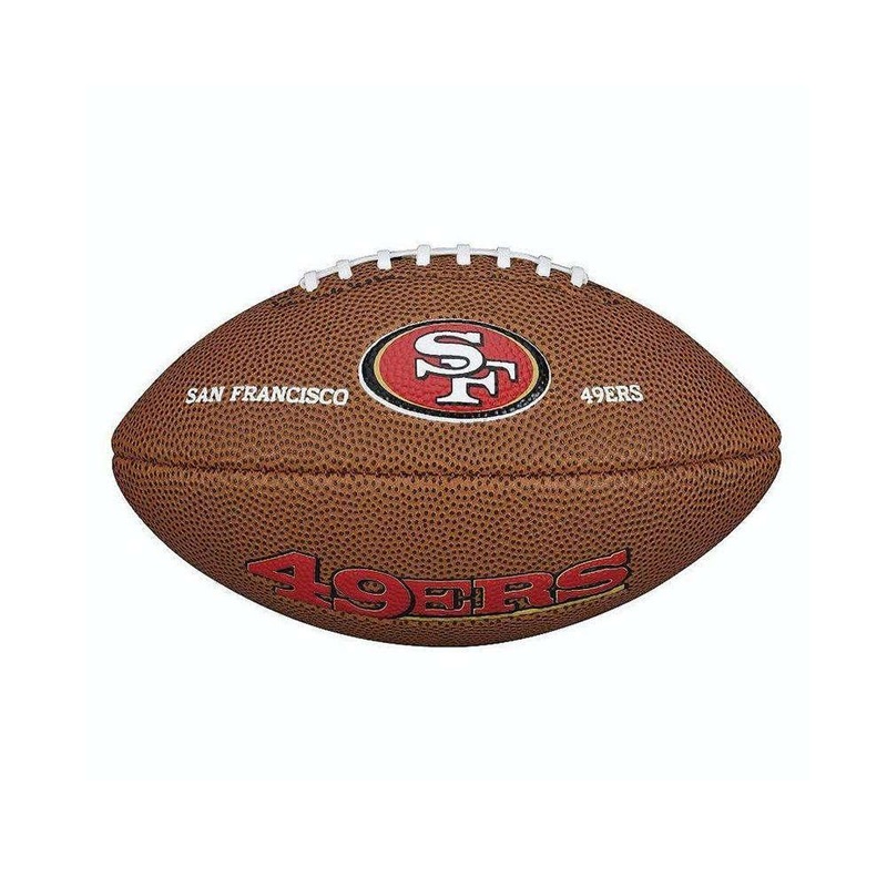 San Francisco 49ers Wilson NFL Team Logo Mini Football Ball