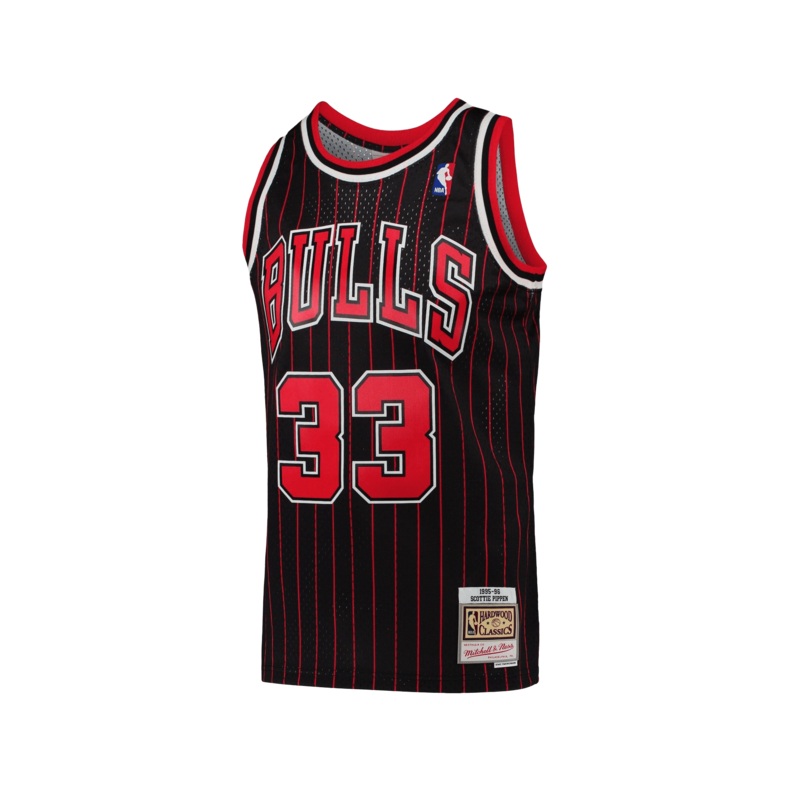 Scottie Pippen Chicago Bulls Mitchell & Ness NBA 95-96 Alt Swingman Jersey – Black