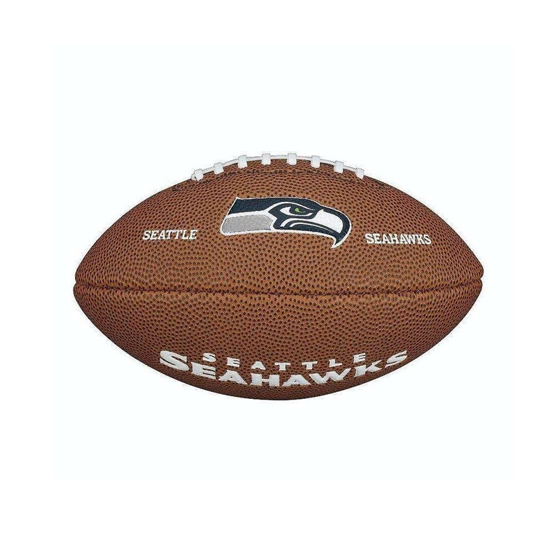 Seattle Seahawks Wilson NFL Team Logo Mini Football Ball