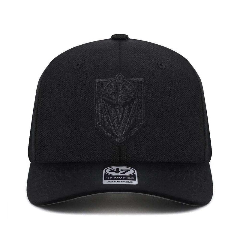 Vegas Golden Knights ’47 NHL Audible Pre-Curved Snapback Hat – Black