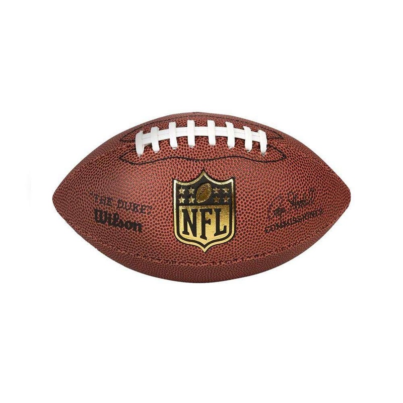 Wilson NFL Gold Shield Logo Mini Soft Touch Football Ball