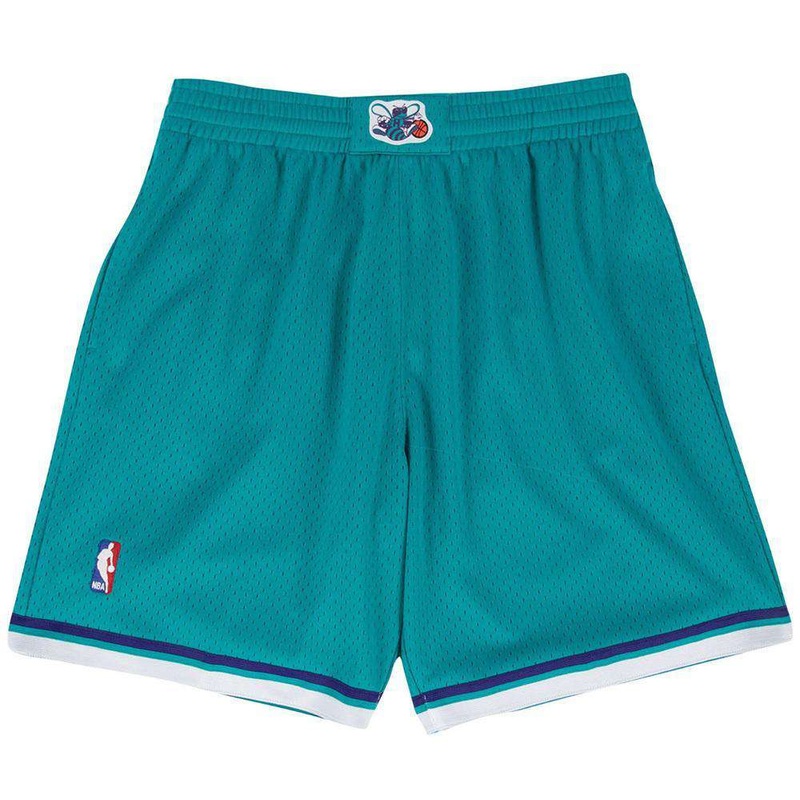 Charlotte Hornets Mitchell & Ness NBA Swingman Shorts – Teal
