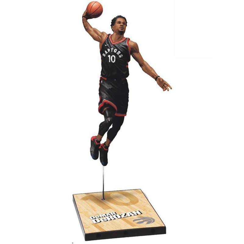 DeMar DeRozan Toronto Raptors McFarlane NBA Series 32 7″ Figure – Black