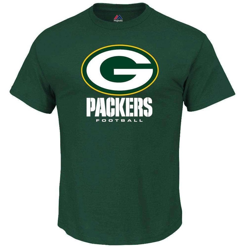 Green Bay Packers Majestic NFL Critical Victory T-Shirt – Green