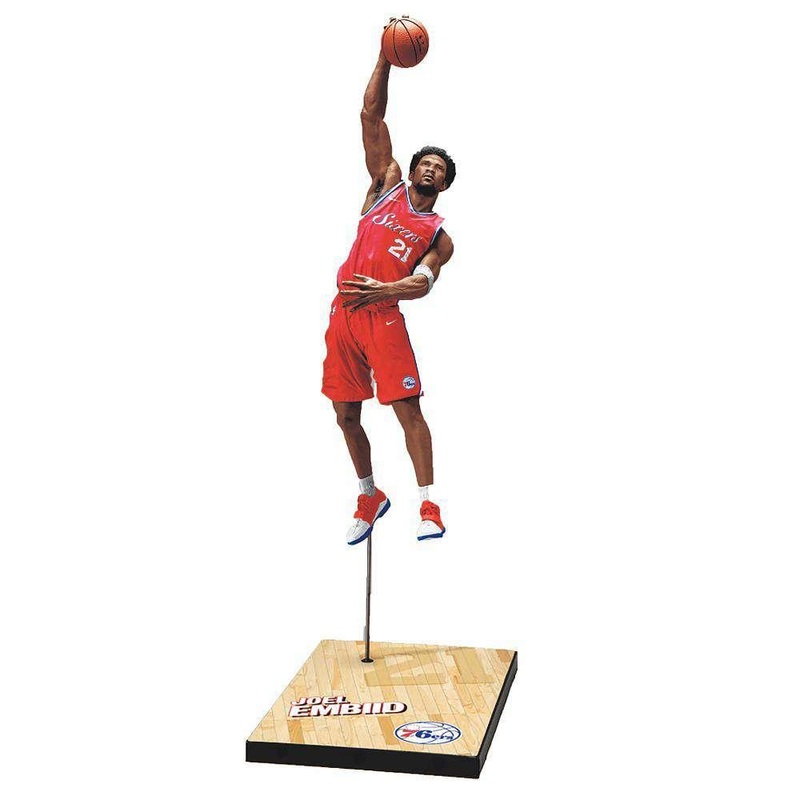 Joel Embiid Philadelphia 76ers McFarlane NBA Series 32 7″ Figure – Red