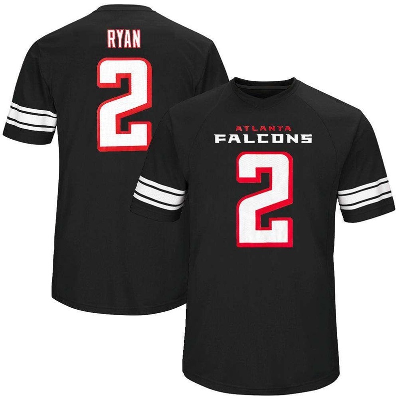 Matt Ryan Atlanta Falcons Majestic NFL Hashmark Replica Jersey – Black