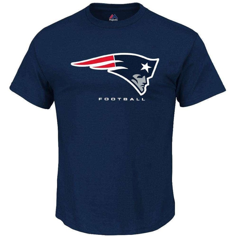 New England Patriots Majestic NFL Critical Victory T-Shirt – Navy